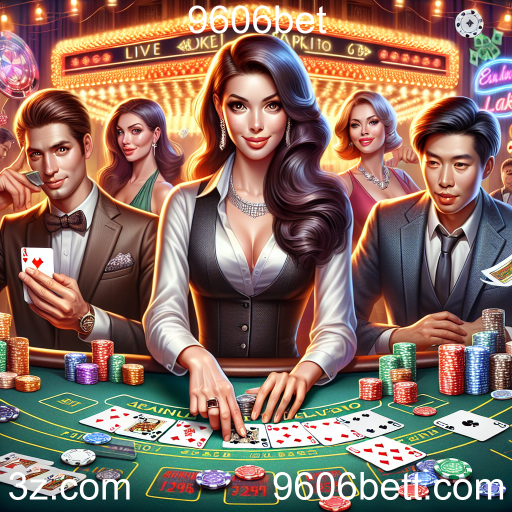 Experimente a Emoção do Cassino Ao Vivo no 9606bet